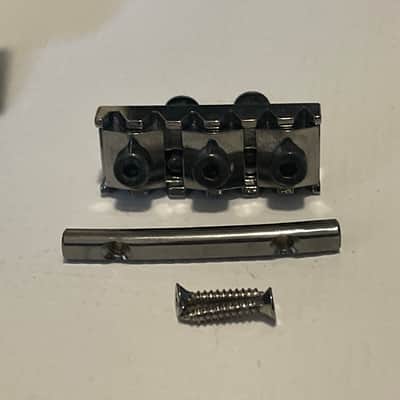 2000's Schaller Original Made in Germany Cosmo/Black Chrome Floyd Rose Electric Guitar Tremolo Bridge & Arm Set image 5