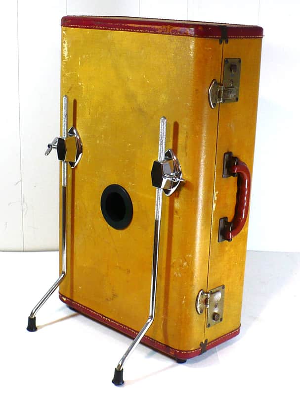 The "MeeMaw's Lil Kicker" Suitcase Kick Drum / Made by Side Show Drums image 1