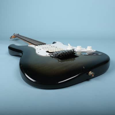 1993 Fender MIJ Stratocaster HSS Floyd Rose Blackburst image 13