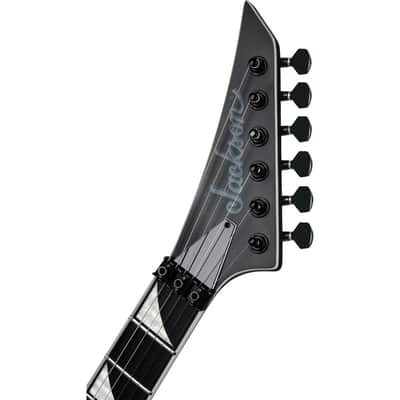 Jackson Pro Plus Pure Metal Limited Edition Rhoads RR1A Guitar w/ Bare Knuckles Pickup & Gig Bag - Satin Black image 6