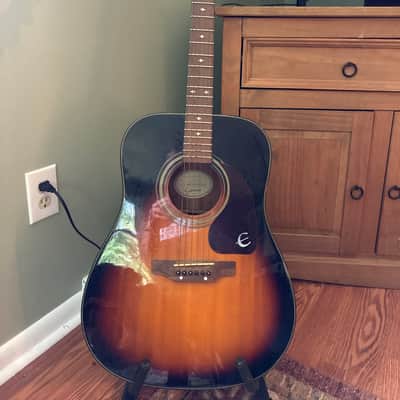 Epiphone 1993 PR-350-12 12-String Acoustic Guitar VINTAGE | Reverb