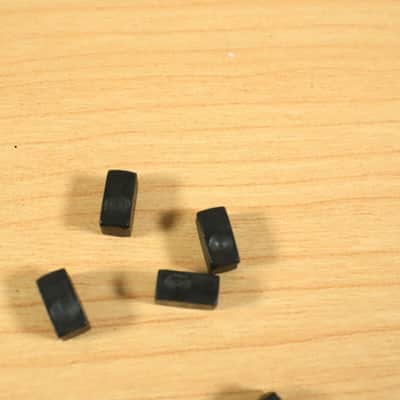 (6) String Lock Insert Block Ibanez Lo Pro Edge Tremolo Bridge Floyd Rose Black image 4