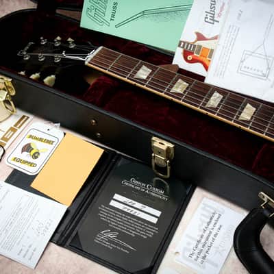 GIBSON USA Custom Shop 57' Les Paul Standard Reissue "Goldtop + Rosewood" (2009) image 3
