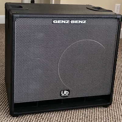 Genz Benz Uber Quad GB1288T-UQ 1x12 and 2x8 Bass Speaker Cabinet 2011 - Black/silver image 1