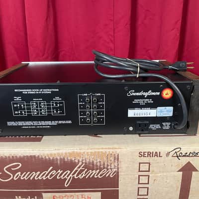 Vintage Soundcraftmen RP2215-R 10 Band Graphic Stereo Equalizer Bild 6