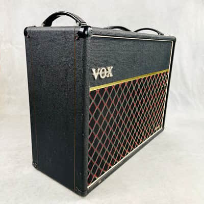 Vox AC30/6 Top Boost 2x12" Combo Amplifier 1982 - Black image 6