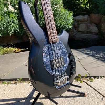 Ernie Ball Music Man Limited Edition StingRay 4 HH 2007 - Blue