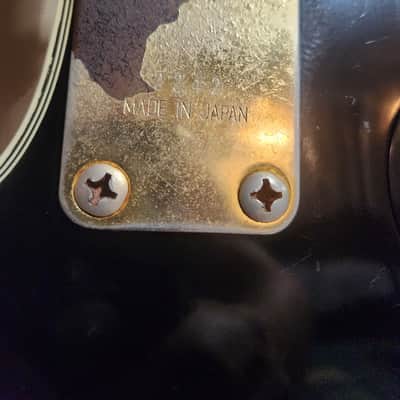 Electra 2242 Les Paul Custom Copy Pre Lawsuit Early 70's Tuxedo Black MIJ with Sperzel Tuners image 7