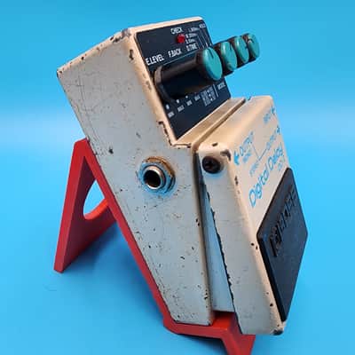Vintage 80s Boss DD-2 Digital Delay Guitar Effect Pedal Long Chip MIJ Japan Bass image 5
