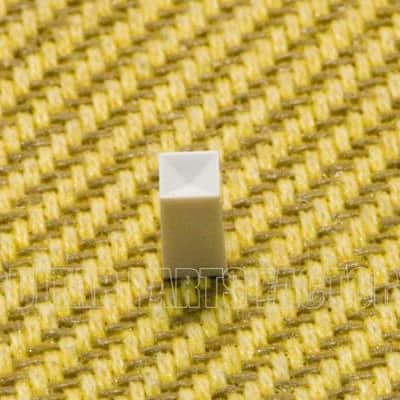 004-8451-000 Genuine Fender Tube Amp Parchment Push Switch Knob Button 0048451000 image 1