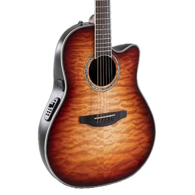 Ovation Celebrity Traditional Plus CS24X-7C A/E - Cognac Burst Gloss - B-Stock image 1
