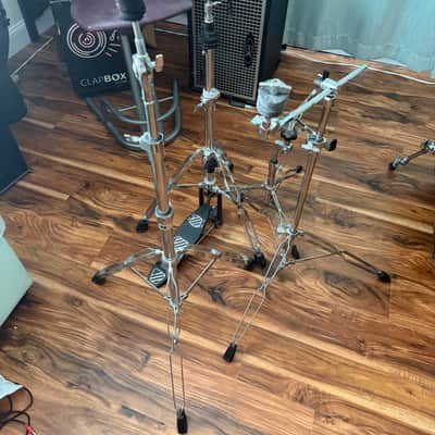Gearlux Very Sturdy and Robust Hi-hat and Crash Cymbal Stands Hardware Pack + FREE Ride Cymbal Stand & Snare Stand image 8