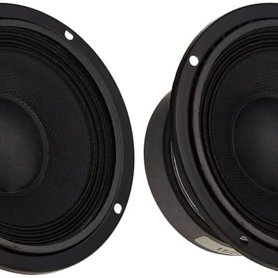 Eminence American Standard Alpha-4-4 (Pair) 4" Pro Audio Speakers, 55 Watts at 4 Ohms, Black image 1