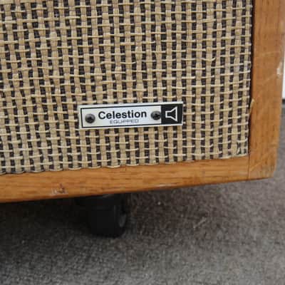 Vintage Kustom Studio 4 Valve 4V Tube Celestion Guitar Combo Amplifier w/ Footswitch RARE and CLEAN image 5