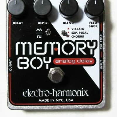 Used Electro-Harmonix EHX Memory Boy Analog Delay w/ Chorus/Vibrato Effect Pedal! image 1