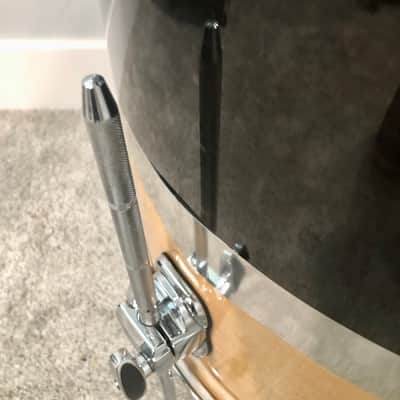 SJC Custom Drums 18” Paramount Floor Tom 2018 - Tuxedo Silver image 10