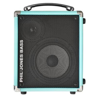 Phil Jones Bass Cab-17 100 Watt Bass Cabinet - Seafoam Green - Open Box image 3