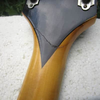 Harmony H-71 Meteor Guitar, 1960's, Blond, Dearmond Pu's, Waverly Tuners image 20