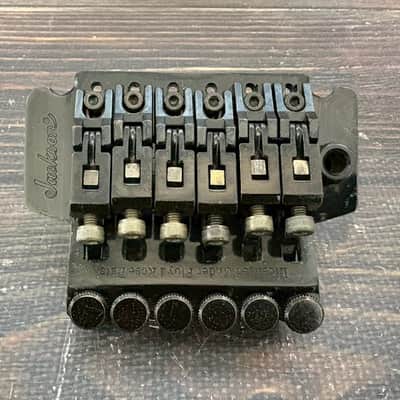 90s Jackson FLC-PRO TRS Floyd Rose License Tremolo Bridge Black TAKEUCHI /Arm Bar image 4
