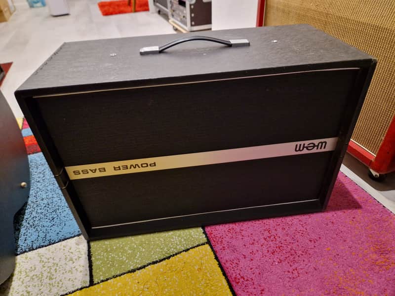 WEM Power bass cabinet 1960-1970 - Black image 1