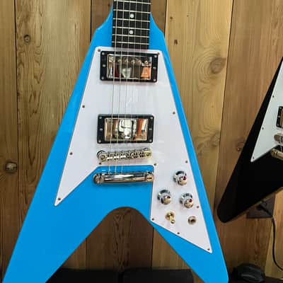 Epiphone Flying V '70s (Modded) 2026 - Present - Maui Blue image 2