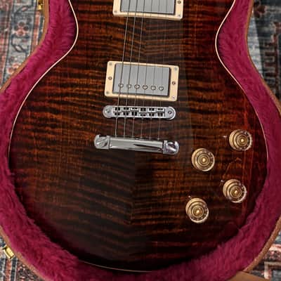 2014 Gibson Les Paul Standard Min-ETune – Flamed Maple / Root Beer Burst – OHSC image 2