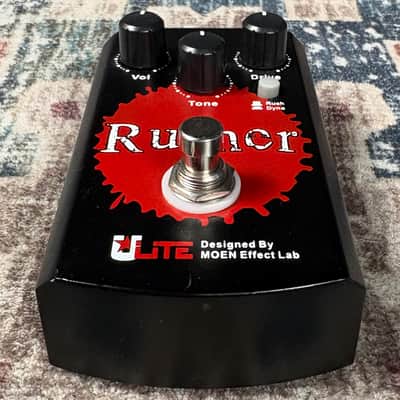 U-Lite by MOEN Effect Lab Rusher Analog Distortion Overdrive Guitar Effect Pedal w/ Box! image 3