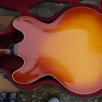 Gibson ES-150DC Cherry Sunburst 1970-1972 - Heritage Cherry Sunburst image 2