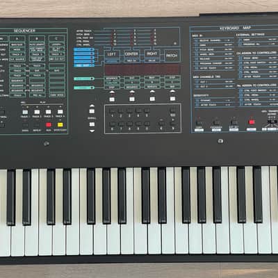 LEM  Mmk Weighted Midi Master Keyboard Sequencer 1986 72 key 1986 Black image 5
