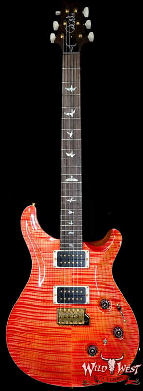 PRS Wild West Guitars 25th Anniversary Limited Run Wood Library Artist Package Custom 24 Piezo Salmon (Private Stock Color) 8.00 LBS (US Only / No International Shipping) image 1