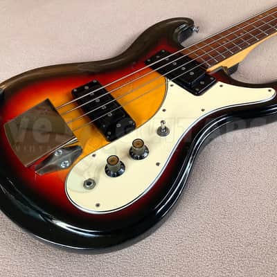 ARIA DIAMOND 1720 BASS c.1971 - w/HSC - UNIVOX HI-FLIER PHASE II MIJ image 8