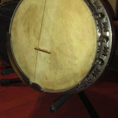 Unknown Tenor Banjo 1930s Needs Work for Restoration - White image 3