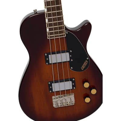 Gretsch Streamliner Jet Club Bass Single-Cut – Havana Burst image 4
