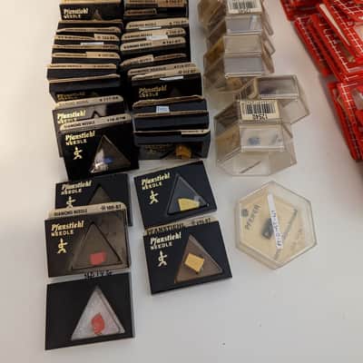 Vintage Phono Stylus Lot - 110 Units NOS (New Old Stock) - Empire, Pfanstiehl, Audio Technica MC AT3230 & more image 4