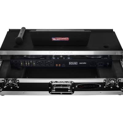 Odyssey FZGSRANEONEW1 Rane One Flight Case with 1U Rack Space and Glide Platform image 11