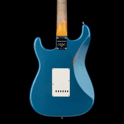 Fender Custom Shop Limited Edition Custom '68 Stratocaster Relic w/ Closet Classic Hardware - Aged Lake Placid Blue #79465 image 4