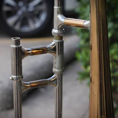 Vintage 1956 Olds Recording Trombone with Original Case - Free Shipping! image 4