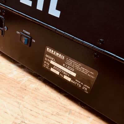 Kurzweil K1200 Professional Digital Synthesizer w/Case image 7