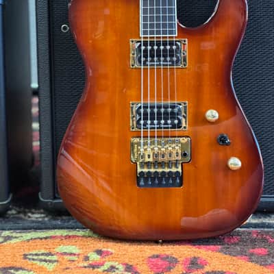 Charvel Custom Shop USA Style 2 Pointy - Tobacco Burst image 1