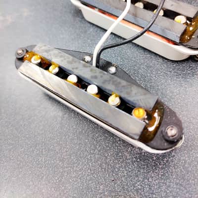 Unbranded Strat-Style SSS Ceramic Single-Coil Pickup Set – White Covers image 7