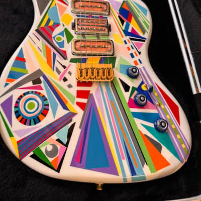 Julie Rosenberg Custom Guitars Custom Art Jazzmaster 2019 - Custom Original Rt image 1
