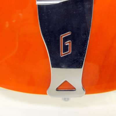 Used Gretsch G3140 Historic Synchromatic Thinline Orange VGC image 10
