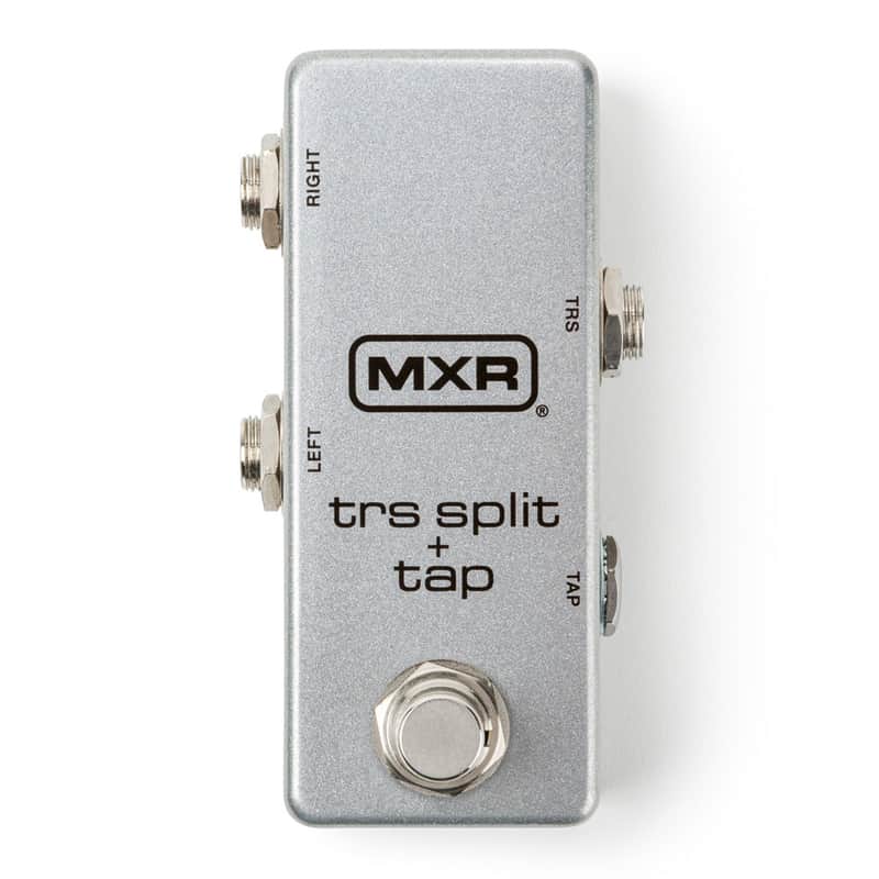 Mint MXR M231 TRS Split + Tap Compact Passive Splitter & Tap Tempo Mini Guitar Pedal image 1