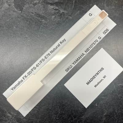 ORIGINAL Yamaha/Korg Replacement G Key (NB107570) for Yamaha DX7/DX5/DX9, SY77/SY85/SY99, Korg M1, Wavestation, Z1, etc