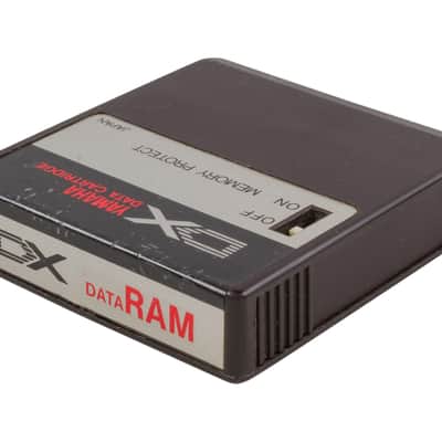 Yamaha DX Data Cartridge RAM Card for DX Series image 3