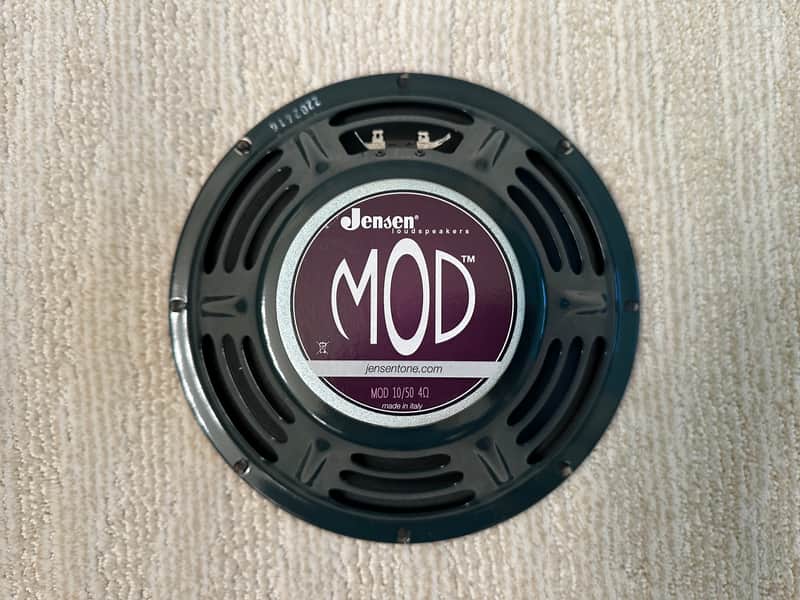 Jensen MOD 10-50 10" 50-Watt 4ohm Guitar Speaker 2010s - Black image 1