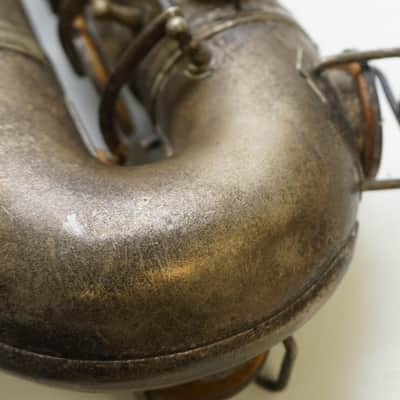 Magnificent Antique Frank Holton Tenor Saxophone, USA, sax body only image 18