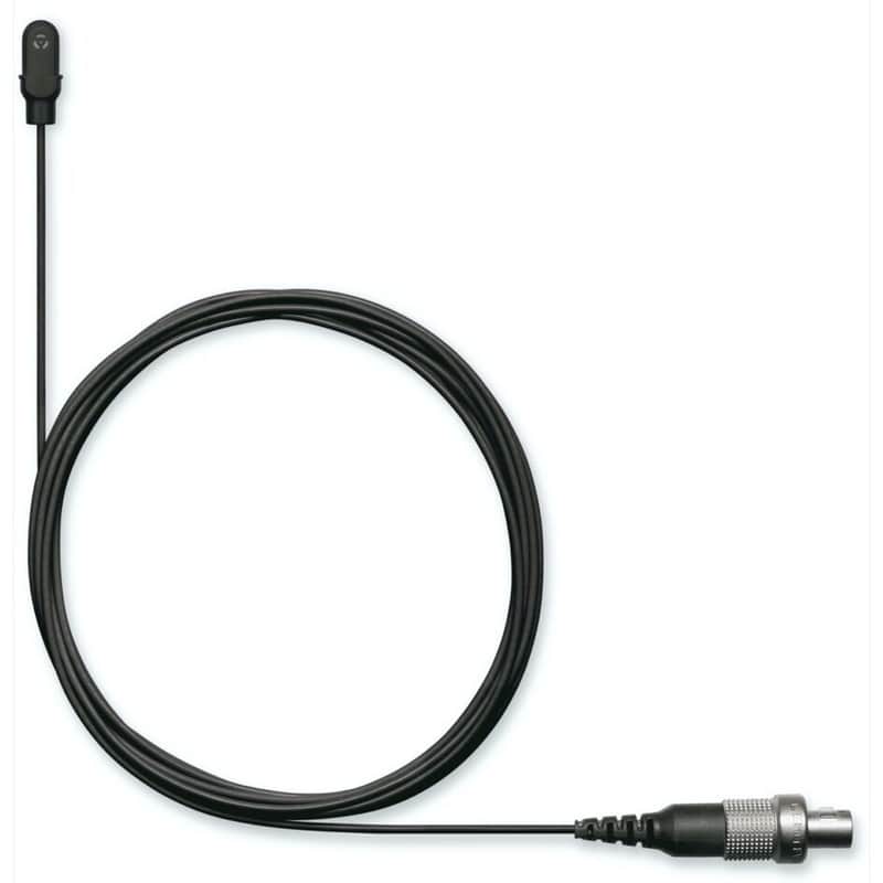 Shure DL4 Omni-Directional Lavalier Condenser Microphone, Black, LEMO3 Connector, Open Box (Like New) image 1