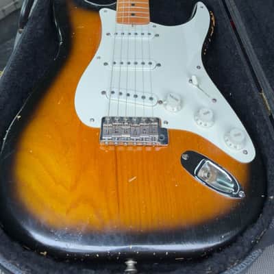 Fender Japan '54 Reissue Stratocaster ST54-95LS Vintage White 2002