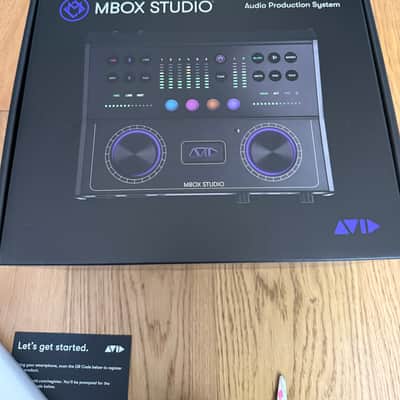 Avid MBox Studio 21x22 USB-C Audio Interface 2022 - Present - Black image 1
